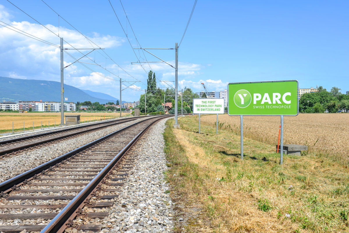 Yverdon, 07.07.18, projet gare Y-Parc. © Carole Alkabes Yverdon, 07.07.18, projet gare Y-Parc. © Carole Alkabes