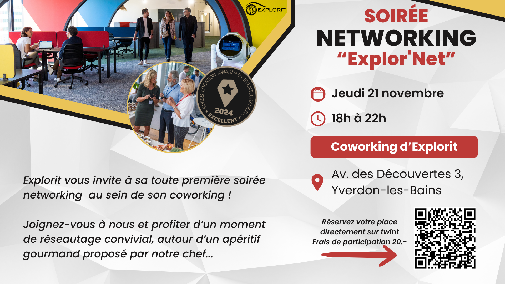 Soirée networking coworking (1920 x 1080 px) Soirée networking coworking (1920 x 1080 px)